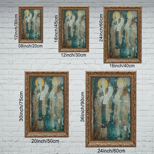 Tableau Rublev Barlaam et Josaphat déco murale 40x61 cm - 2