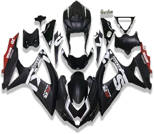 NF Carenado negro apto para Suzuki 2008 2009 2010 GSXR 600750 GSX-R 600 750 moldeados por inyección de plástico ABS nuevo carrocería 08 09 10 a070