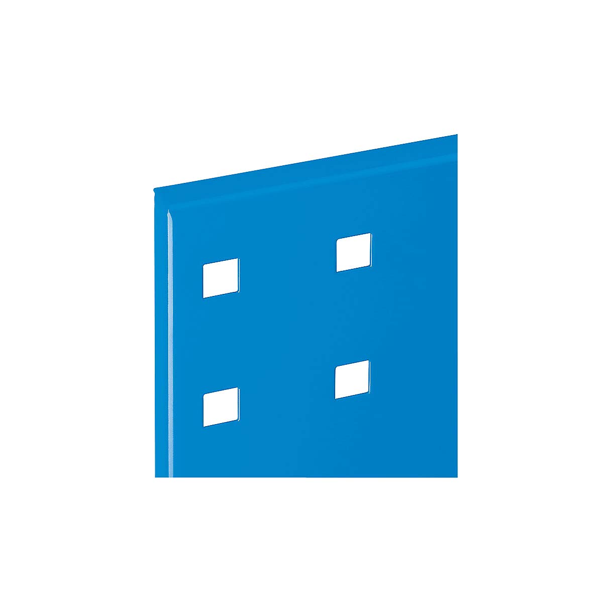 Kappes | RasterPlan Lochplatte | HxB 2000 x 450 mm | Blau | Schlitzplatte Systemplatte Werzeugplatte Werkzeuglochplatte