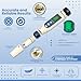 All-New 2025 Pool Salt Tester & pH Meter | Digital 5-in-1 Salinity, pH, Temperature, EC & TDS Meter for Pools, Hot Tubs, Aquariums, Hydroponics, and Drinking Water – High Accuracy & Easy Calibration