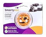 SmartyKat, Krackle Sak, Interactive Cat Toy, Fleece Sack Hideout, with Catnip, Crinkle Sounds and Fe