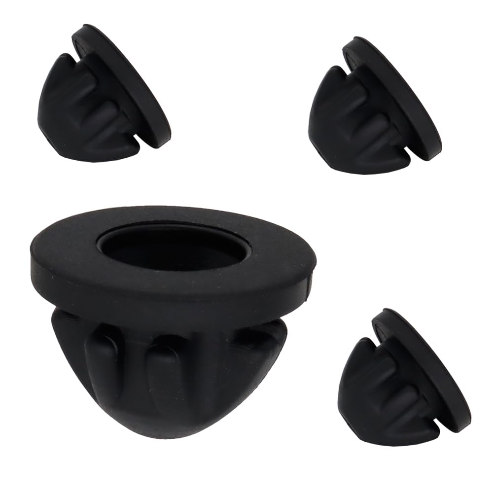 4 x Engine Cover Grommets Replacement Engine Bung Fastening Element Buffer Compatible with BMW 11127614138 Engine Parts