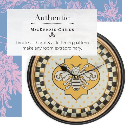 Mackenziechildswallclockdecorativeclockforhomeorofficequeenbee Urban Country Home Decor Mackenzie childs wall clock decorative clock for home or office queen bee urban country home decor
