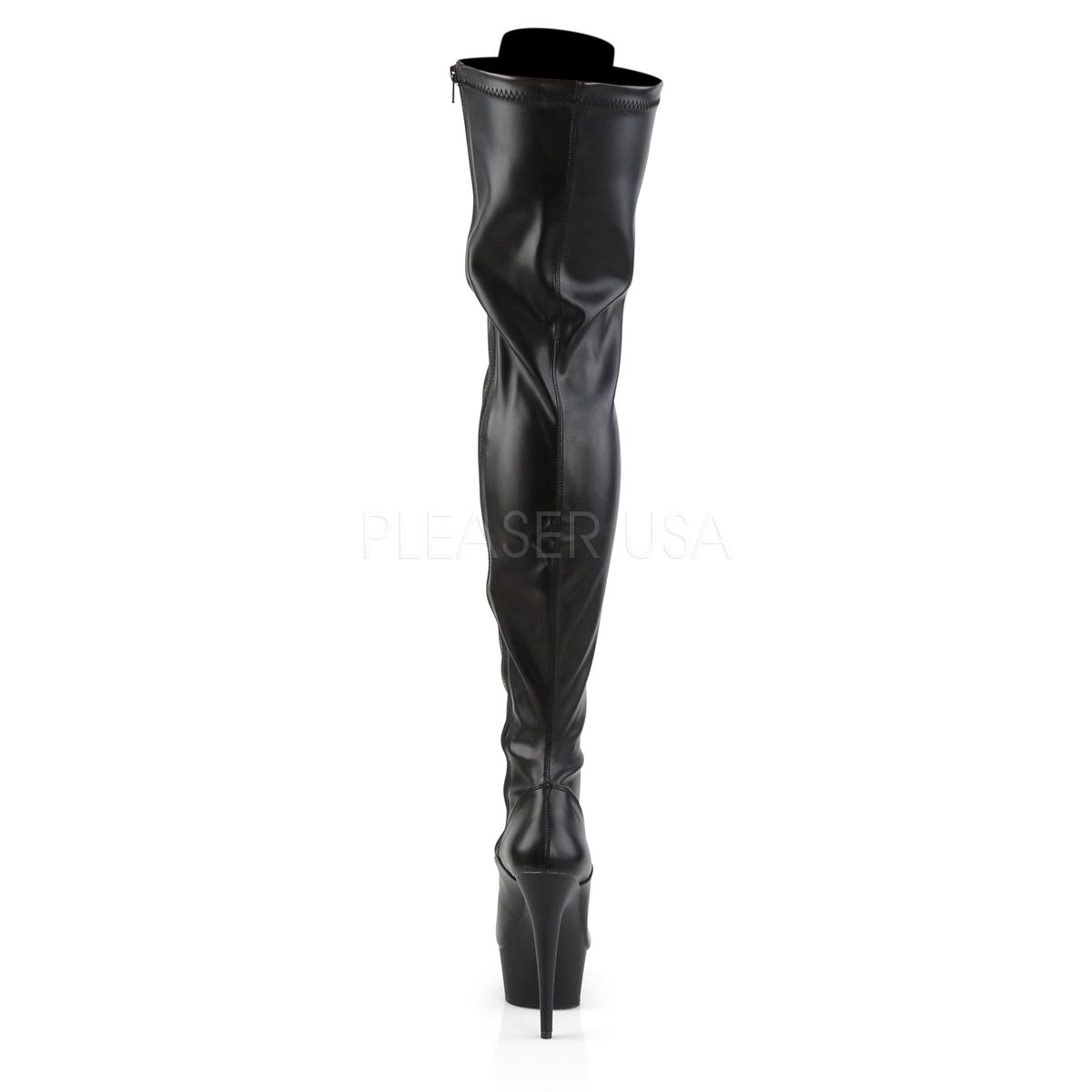 PleaserUSA Plateau-Overknee-Stiefel Delight-3023