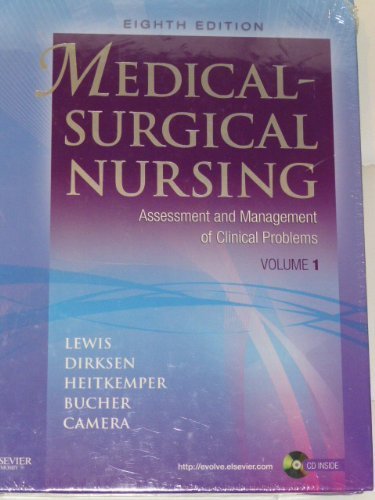Title: MEDICAL-SURGICAL NURSING,V.1-T B01F9QP6MG Book Cover