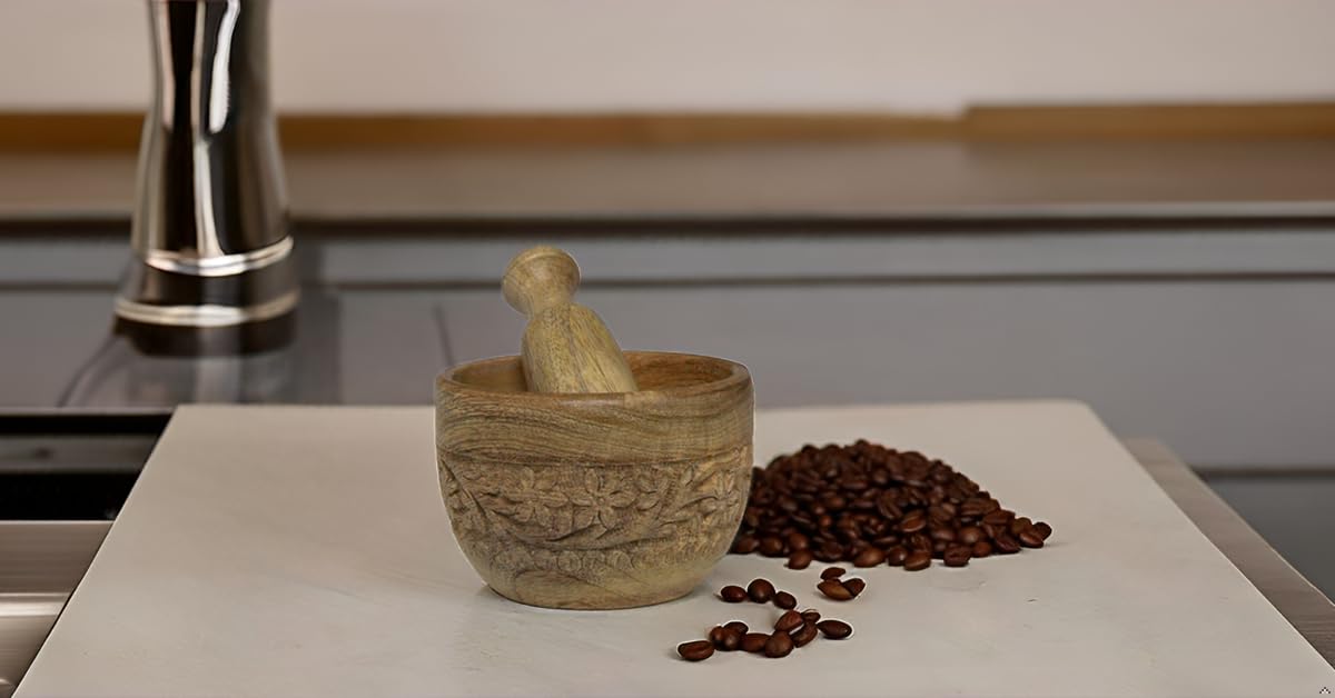 The pilon (wooden mortar and pestle) is essential in Puerto Rican cooking for crushing herbs, spices, and making mofongo. 🥢 Our kitchen at Rincon Tropical uses this traditional tool daily! Visit us