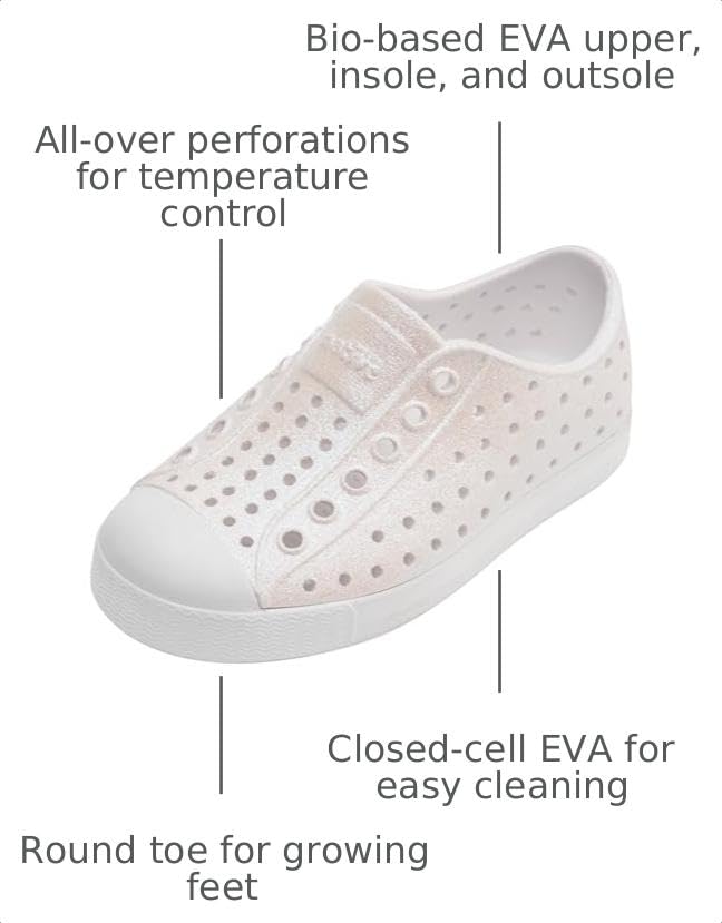 Image of Native Shoes Unisex-Kids Jefferson Bling Sneakers
