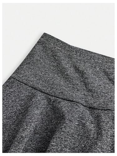 Verdusa Girl's Coquette Skirted Leggings Athletic Workout Skinny Long Pants4