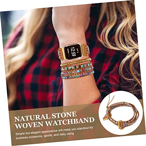 Ceinture de montre remplacement HOMSFOU sangle smart café - 5