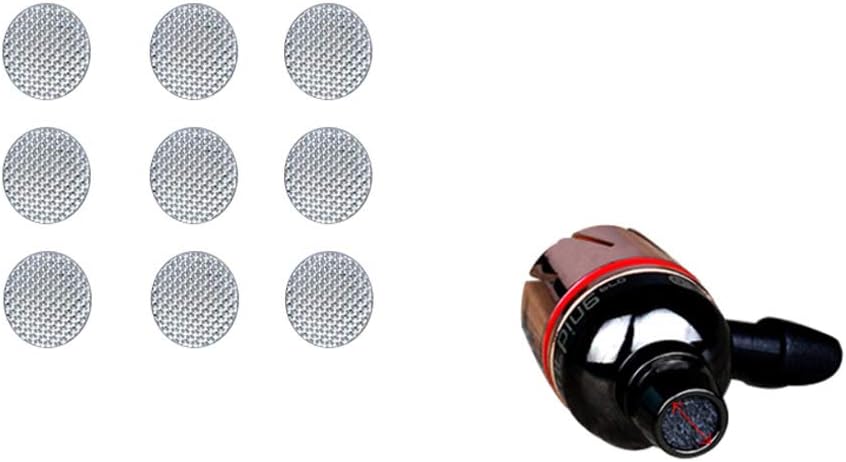 LBT Earbuds Filters Earphone Filter Mesh Compatible for Raycon E55 E25,Skullcandy Indy,Sennheiser ie800 IE40 PRO,Bang & Olufsen Beoplay h5 E8,Samsung Gear IconX,Sony wI-C400,JBL T280A 4mm Silver