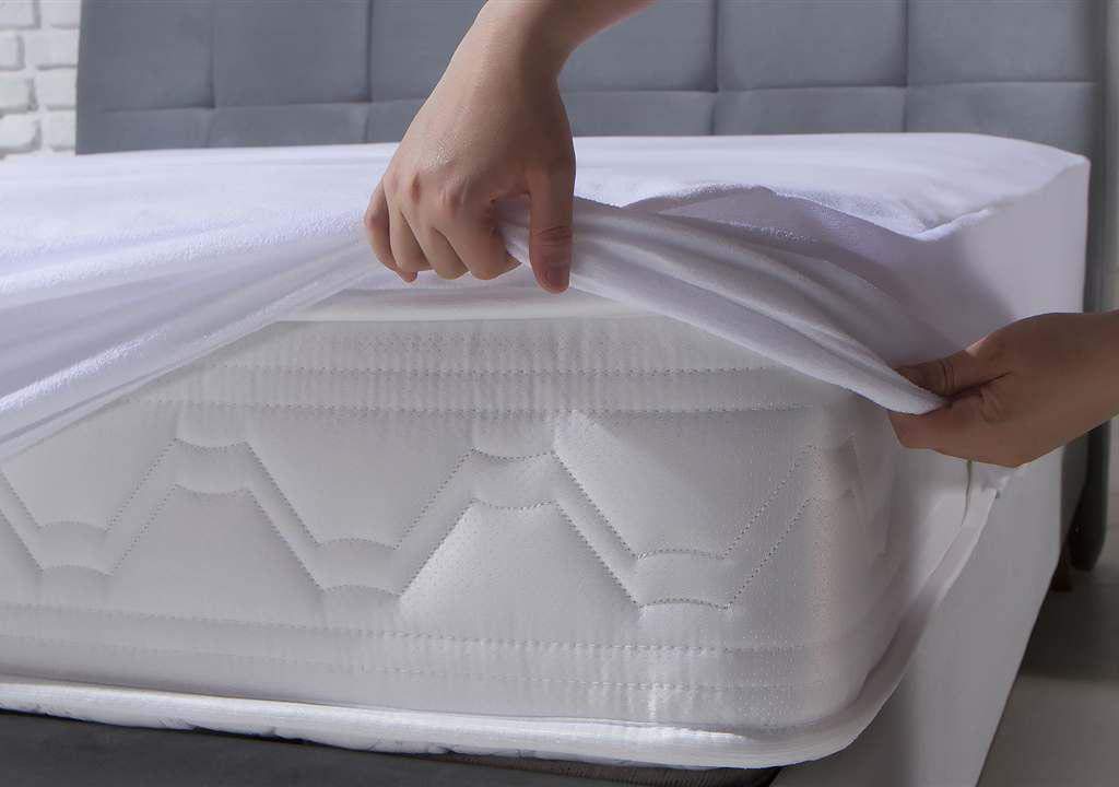 Daisy Home Firstclass Fitted Lastikli Sivi Gecirmez Petek Alez Cift Kisilik 160x200 Cm Beyaz Amazon Com Tr