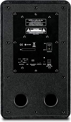 Wharfedale Diamond Active A1 Paire d’enceintes d’étagère Noir - Les Beatles, Paul McCartney, John Lennon, RIngo Starr, George Harrison Wharfedale Diamond Active A1 Paire d'enceintes d'étagère Noir – Image 3