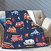 BOOPBEEP Fire Truck Blanket for Boys & Girls, Soft Fleece Plush Blanket for Toddlers to Teens, 40x50 #1