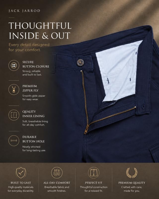 Image of Comfort Fit Shorts for Men & Women | Cotton Stretch Fit | 32-44