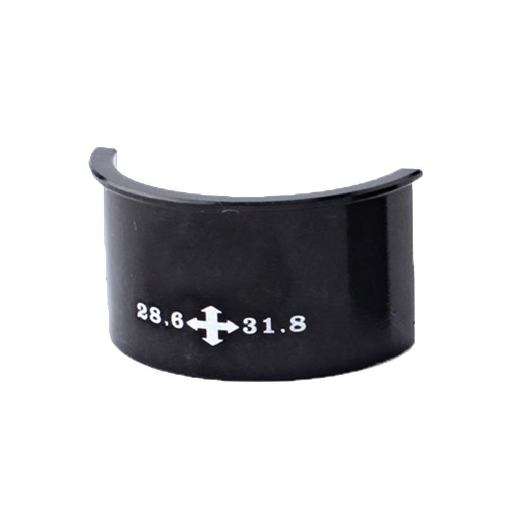 Xrlwood 2pcs 28.6mm to 31.8mm 31.8mm to 34.9mm Shim Adapter Bicycle Bike Front Derailleur Conversion Shim
