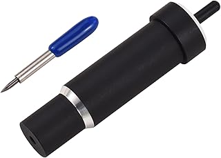 Lâmina de corte profundo preta com mangueira e caixa de armazenamento Compatível com Maker/Explore/Explore One/Explore Air/Explore Air2/Cricut Maker 3/Maker Aosry Adequ para material grosso Espuma