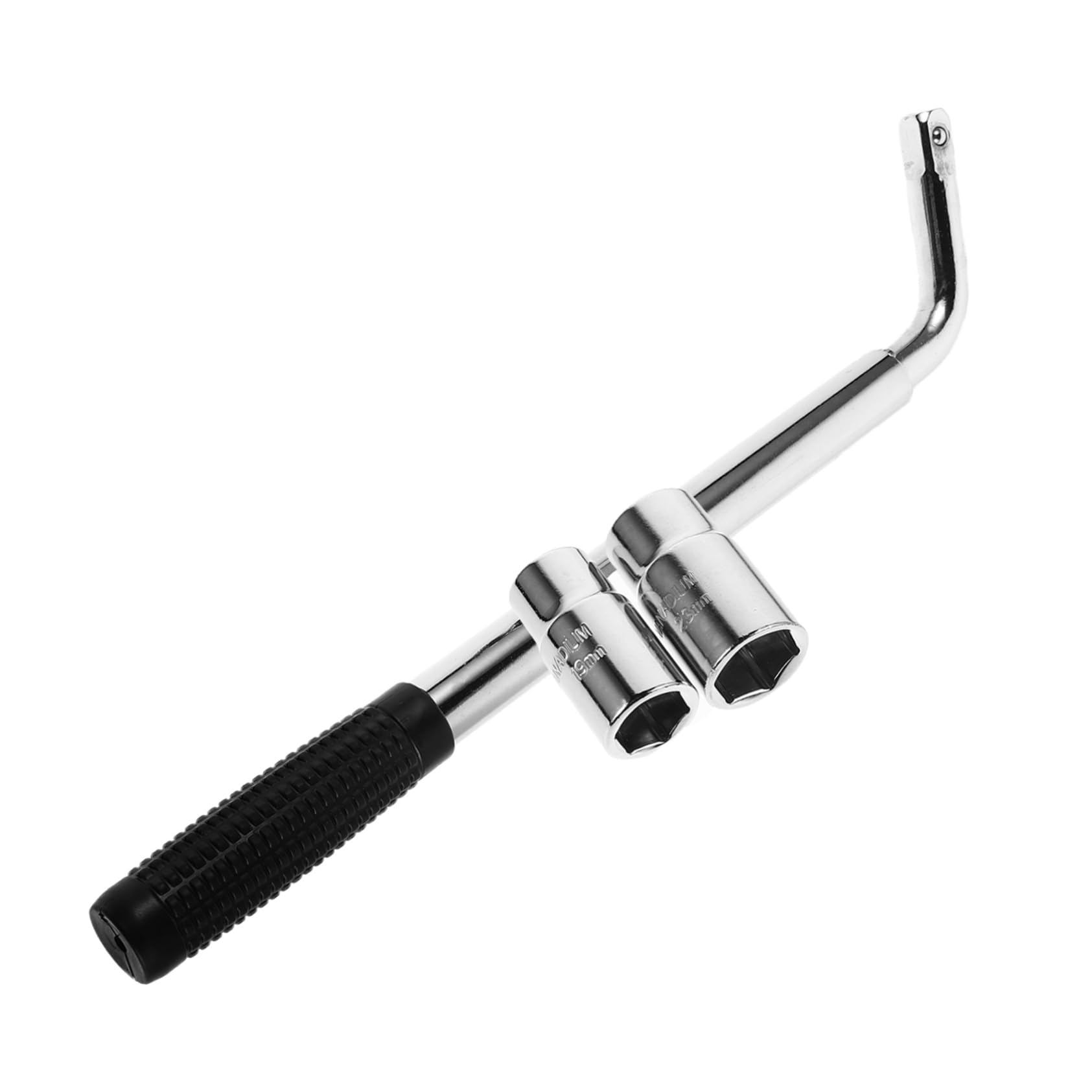 Unomor Jack Wrench Tire Change Kit Spare Tire Tool Floor Jack Parts Hydraulic Jack Handle Jack Rod for Floor Jack Lever for Car Jacks Car Jack Accessories Car Jack Handle Metal Silver