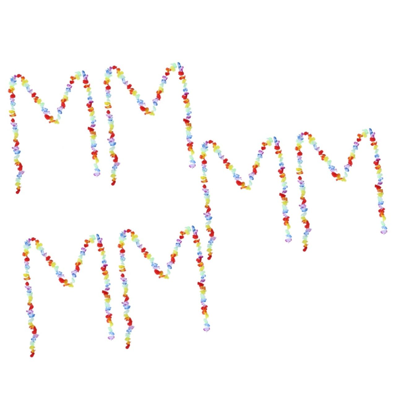 Pancarta de flores PRETYZOOM de 6 piezas para decorar fiestas sin marchitarse