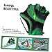 NAMOARLY Adjustable Swim Paddles Water Gloves for Men Women Lap Swimming Diving Flipper