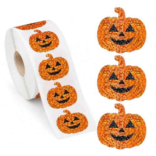 Oeyliz Halloween Pumpkin Stickers Pumpkin Decorating Stickers - image 1