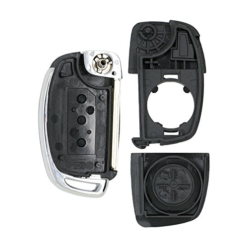 BROVACS Replacement Key Shell Compatible with HYUNDAI Santa Fe ix45 3 Button Keyless Entry Remote Flip Key Case Fob PG180C - Image 2
