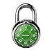 Produktbild Master Lock Vorhängeschloss, Standard-Zifferblatt, 3,8 cm Breit, verschiedene Farben Zahlenkombination sortiert