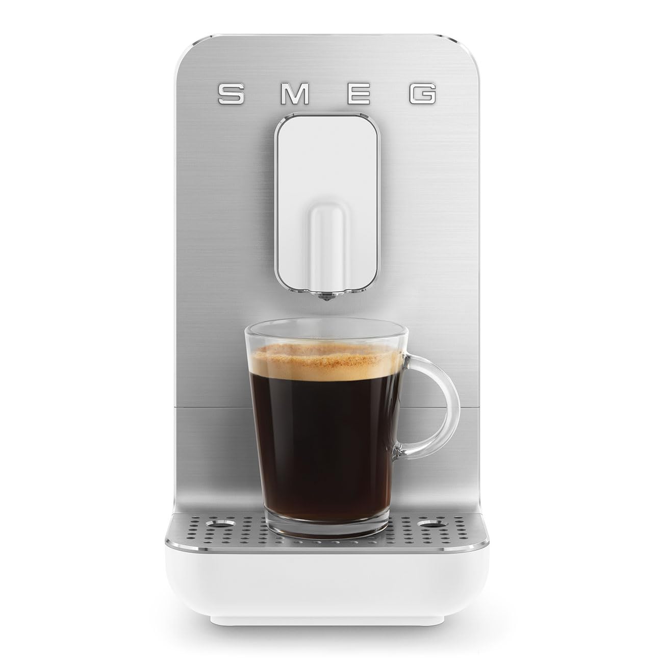 Smeg BCC11WHMEU bean-to-cup machine with Dampffunktion white