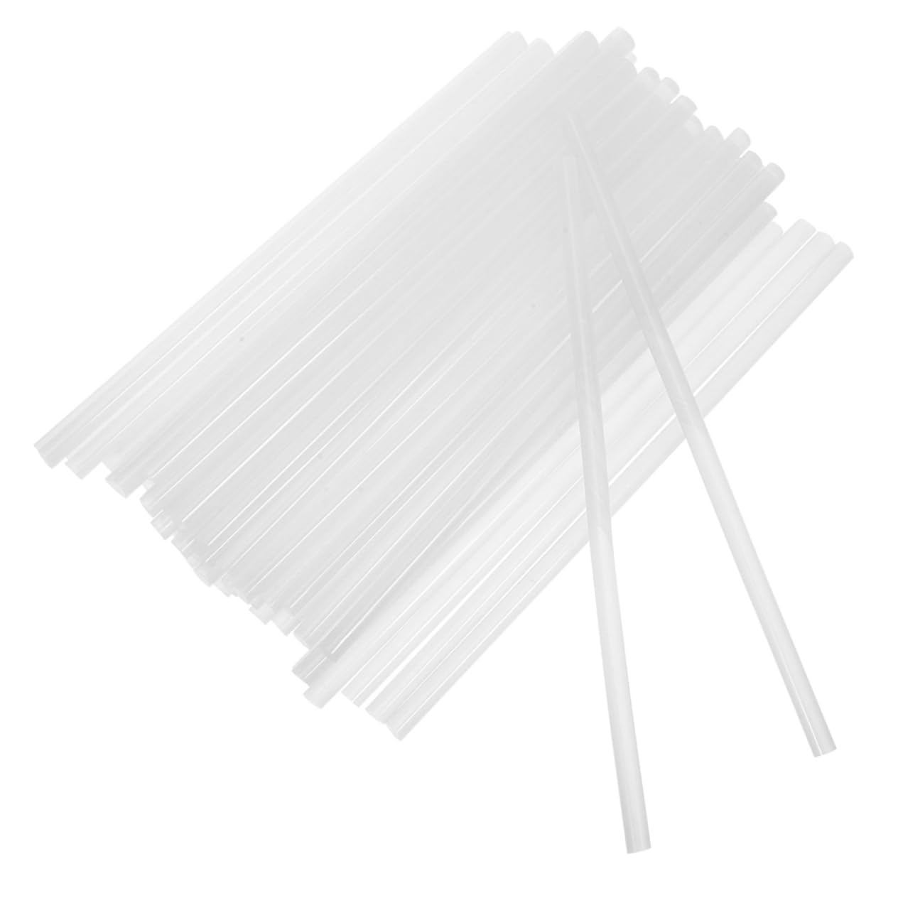 LALAFINA 100 Bâtons de Colle Thermofusible Transparents en Résine pour Loisirs Créatifs, Adhérence Rapide et Forte, pour Grands Projets de Bricolage