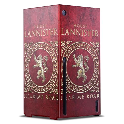 Skin Xbox Series X Game of Thrones - Sticker console Maison Lannister officiel