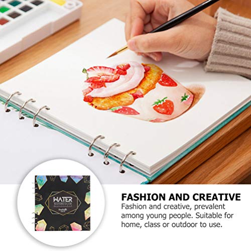 NUOBESTY Livro de Pintura Em Aquarela Desenho Liso Livro de Desenho de Arte Livro de Graffiti para C