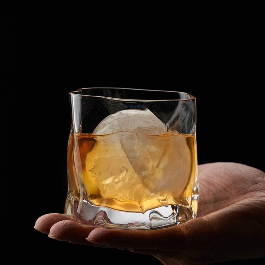 Bellemax Whiskey Glasses Set - 6 Rocks Glasses -6