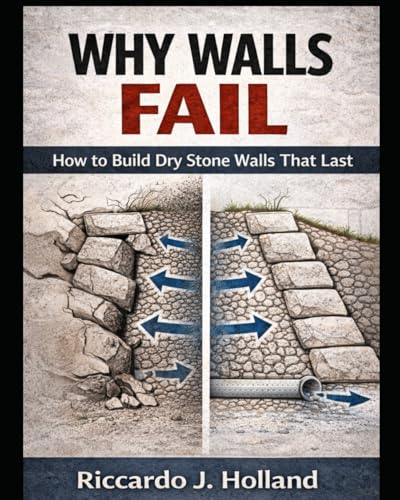 WHY WALLS FAIL: How to Build Dry Stone Retaining Walls That Drain, Hold, and Last