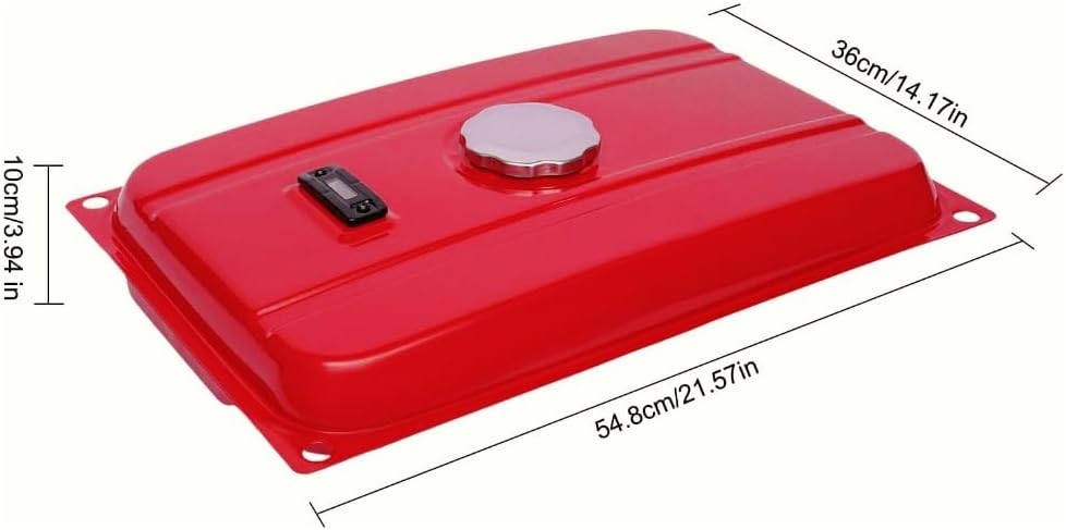Generator Gas Fuel Tank 5 Gallons / 18.9 Liters Universal Generator Gas Tank with Valve Petcock Filter for EC2500
