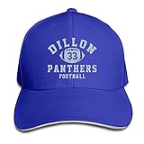 KEIOPO Men's Dillon Panthers Football Peaked Baseball Cap