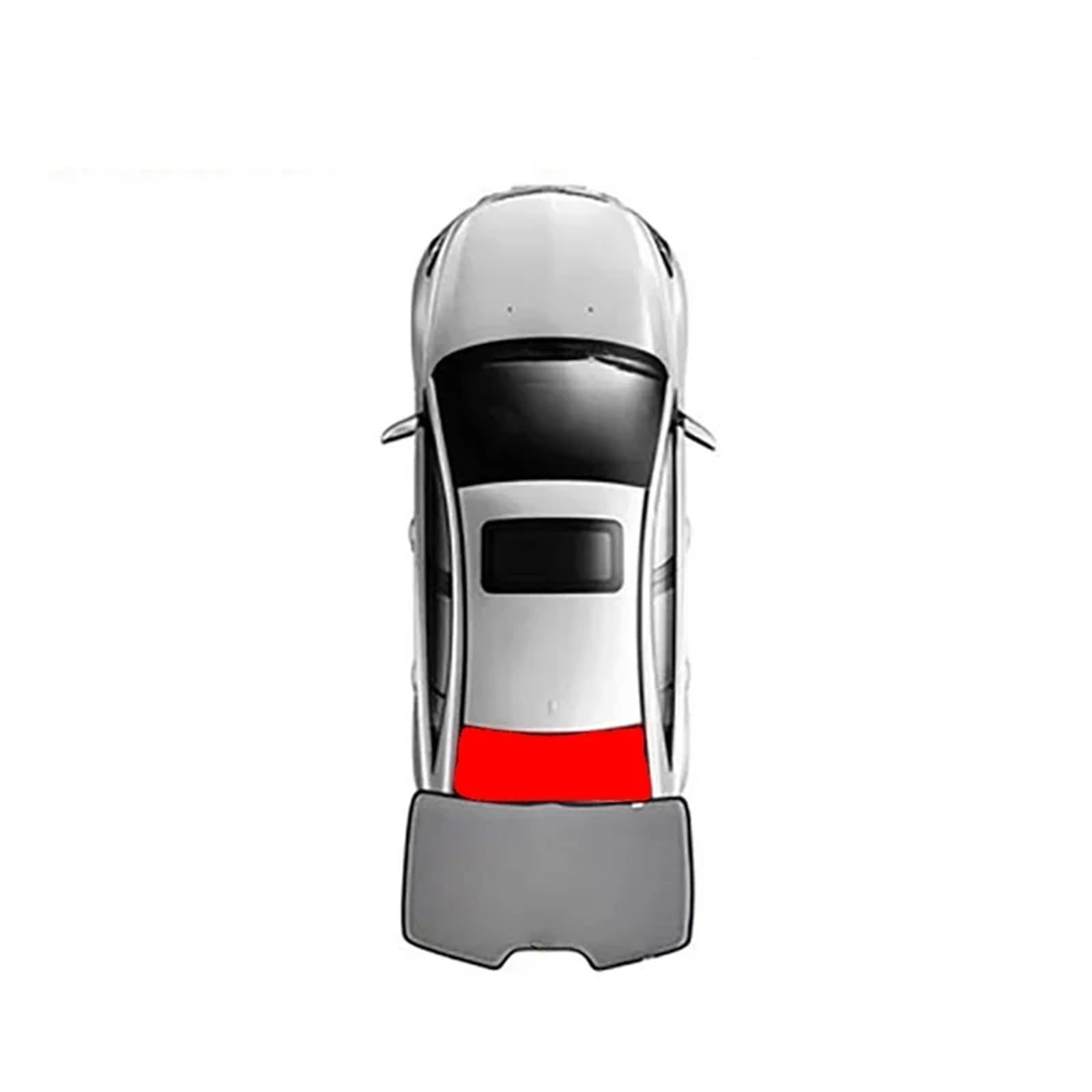 Aletta Parasole per Q7 4M SUV 2016-2024 Parasole per Finestrino Posteriore Dell'auto Parasole Anteriore Parasole dell’Auto(Back Windshield)