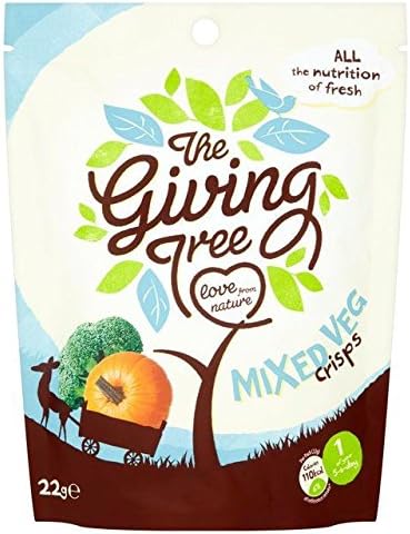 Giving Tree Vacuum Fried Mixed Veggie Crisps - 22g