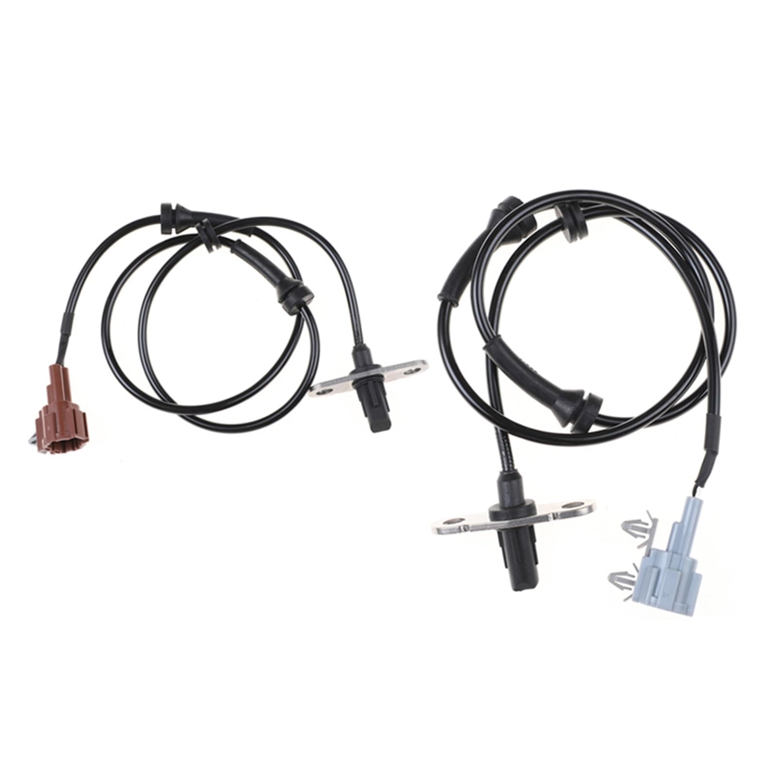 NOBIRTBSA 47901-EB300 47900-EB300 Rear Left and Right ABS sensors are Suitable for D40 from 2005 Onwards 2.5L 4.0L 47901EB300 47900EB300(A Pair (Rl Rr))