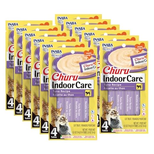 INABA Churu Cat Treats for Hairball Control