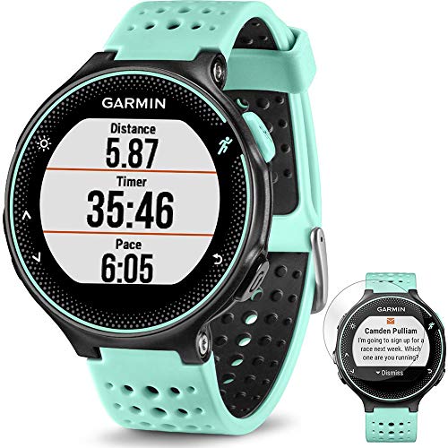 Garmin Forerunner 235 GPS Sport Watch with Wrist-Based Heart Rate Monitor Frost Blue