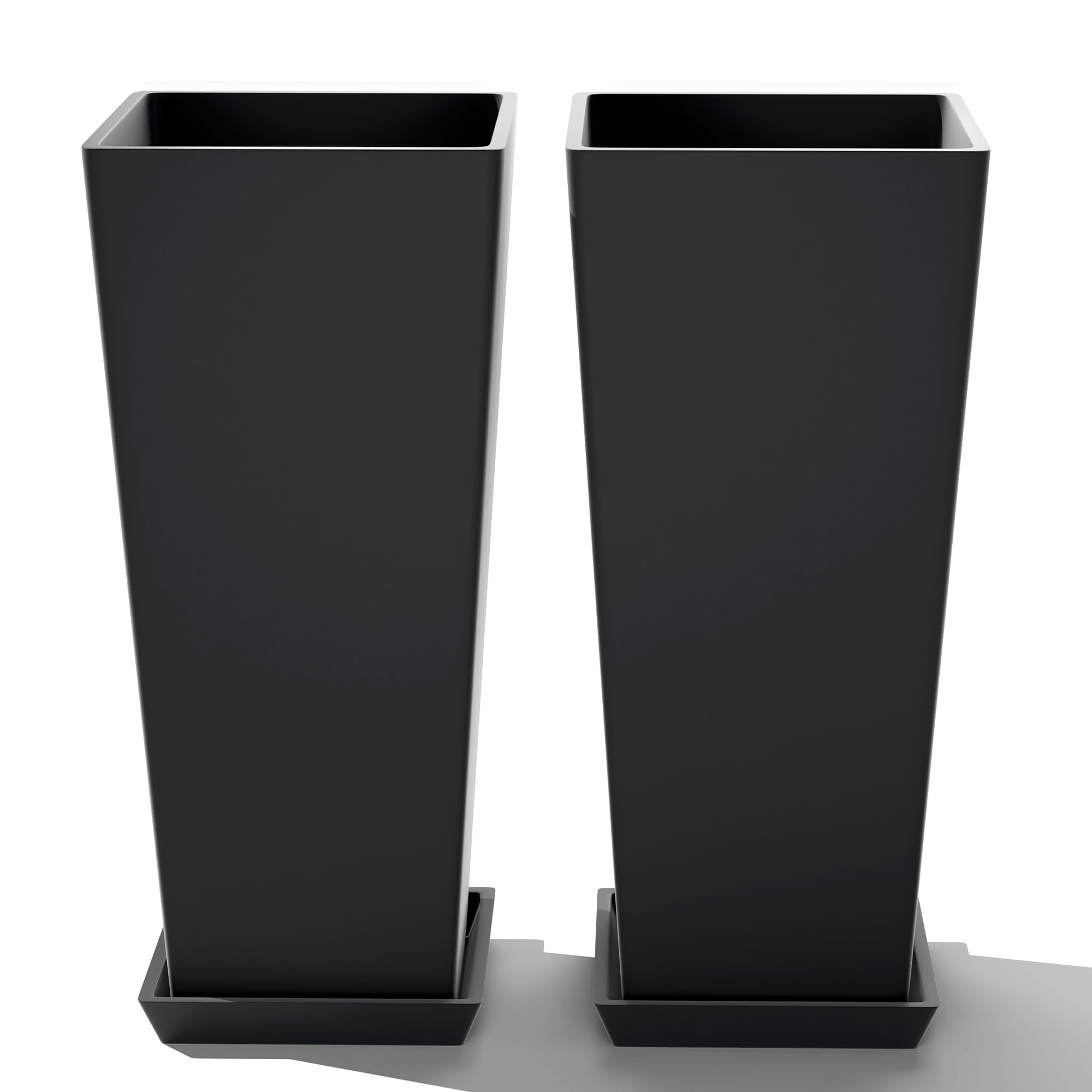 FENCY Set of 2 Tall Planters