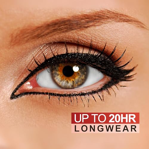 Supremo Eyeliner & Kajal – Crayon Yeux Automatique Waterproof Longue Tenue 20H – Couleur Intense & Trait Ultra Précis – Testé Ophtalmologiquement – 10 Intense Black – 0,33g – Image 6