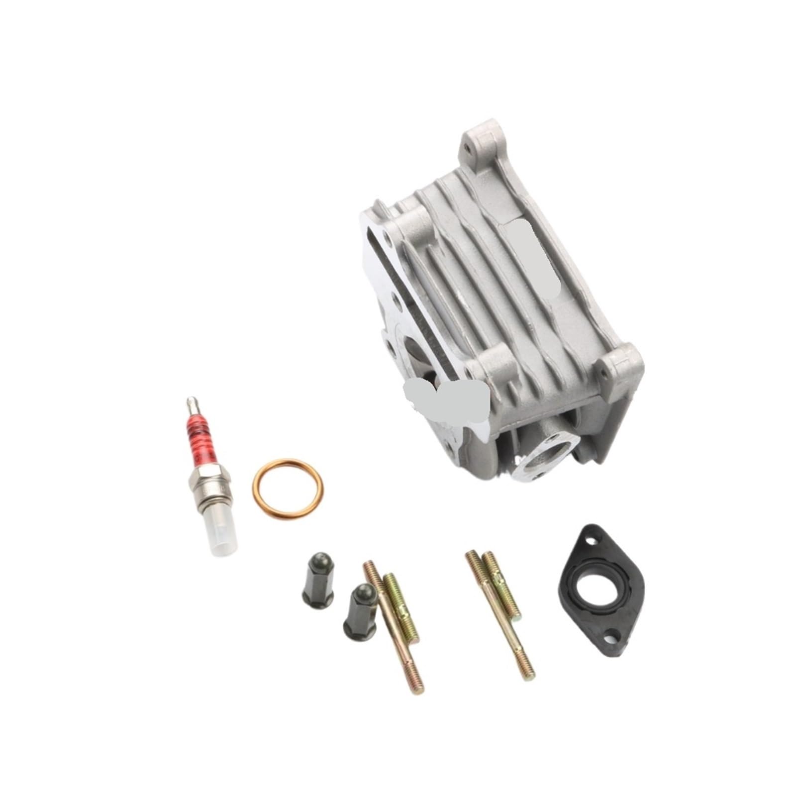 Kit de Culasse de Moto Universel 50cc RC50 Venus50 TVZ50 YY50QT-14 139QMB GY6 39 mm à 52 mm et Bougie d'allumage A7TC(50cc 39mm)