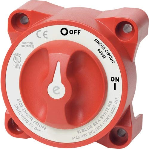 Mar azul 9003e interruptor principal de baterías