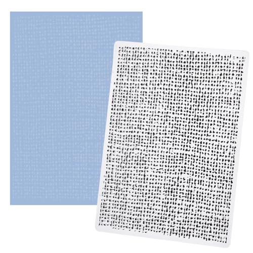 CRASPIRE Spot Embossing Folder Plastic Background Vintage Stain Dots Pattern Template Stencils for Card Making Tool DIY Handmade Scrapbooking Paper Craft Album Stamps