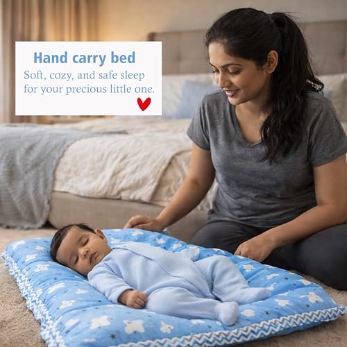 Image of Infantbond by fareto All Season use Baby Essentials Combo | Baby Products | Baby Gift Set | Baby Combo Set for New Born (0-6months)(Pack of 41)(Blue Cloud)
