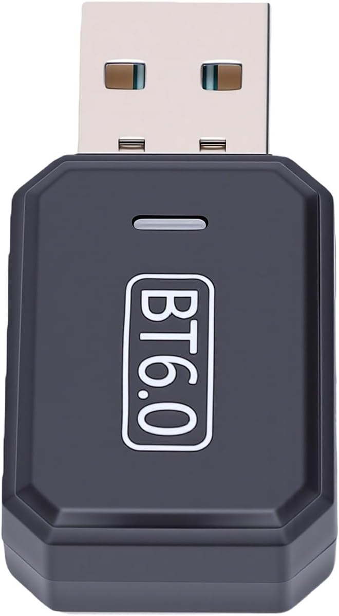 BT 6.0 USB Adapter for Desktop and Laptop Computer