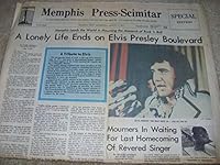 A Lonely Life Ends on Elvis Presley Boulevard B000J5JP52 Book Cover