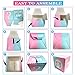 hongpar Baby Gender Reveal Pull Out Game , Voting Box with 60 Ballot Cards, Boy or Girl, Party Supplies,Pink and Blue