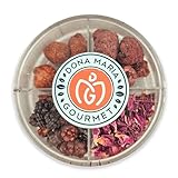 Gin and Tonic 4 Spices Kit Cocktail Drinks Flavoring Spices Botanicals Freeze dried Strawberries, Raspberries, Blackberries and dried rose petals