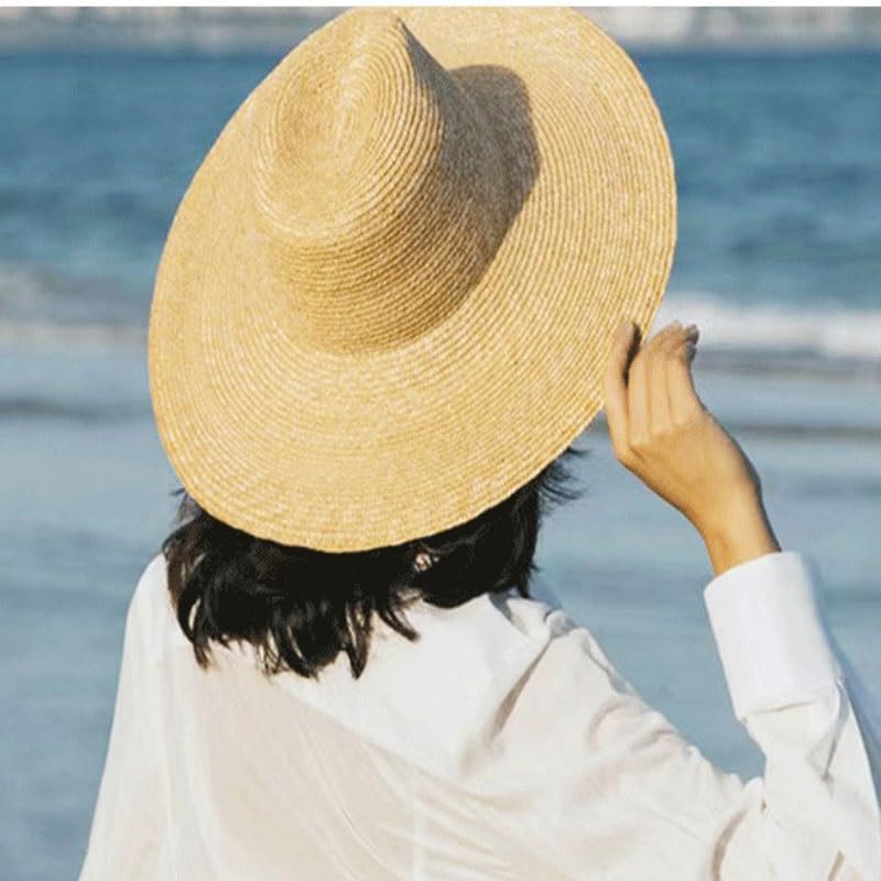 Jazz Top Hat Lady Panama Sun Protection Beach Vacation Sand Cap